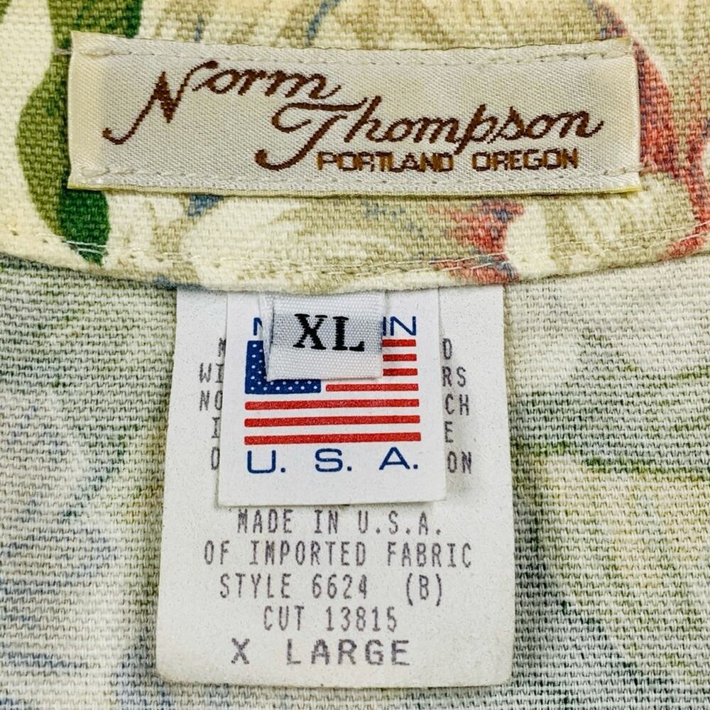 Vintage Floral Vest Top XL Cottagecore Casual Norm Thompson Portland Oregon USA - Picture 7 of 7